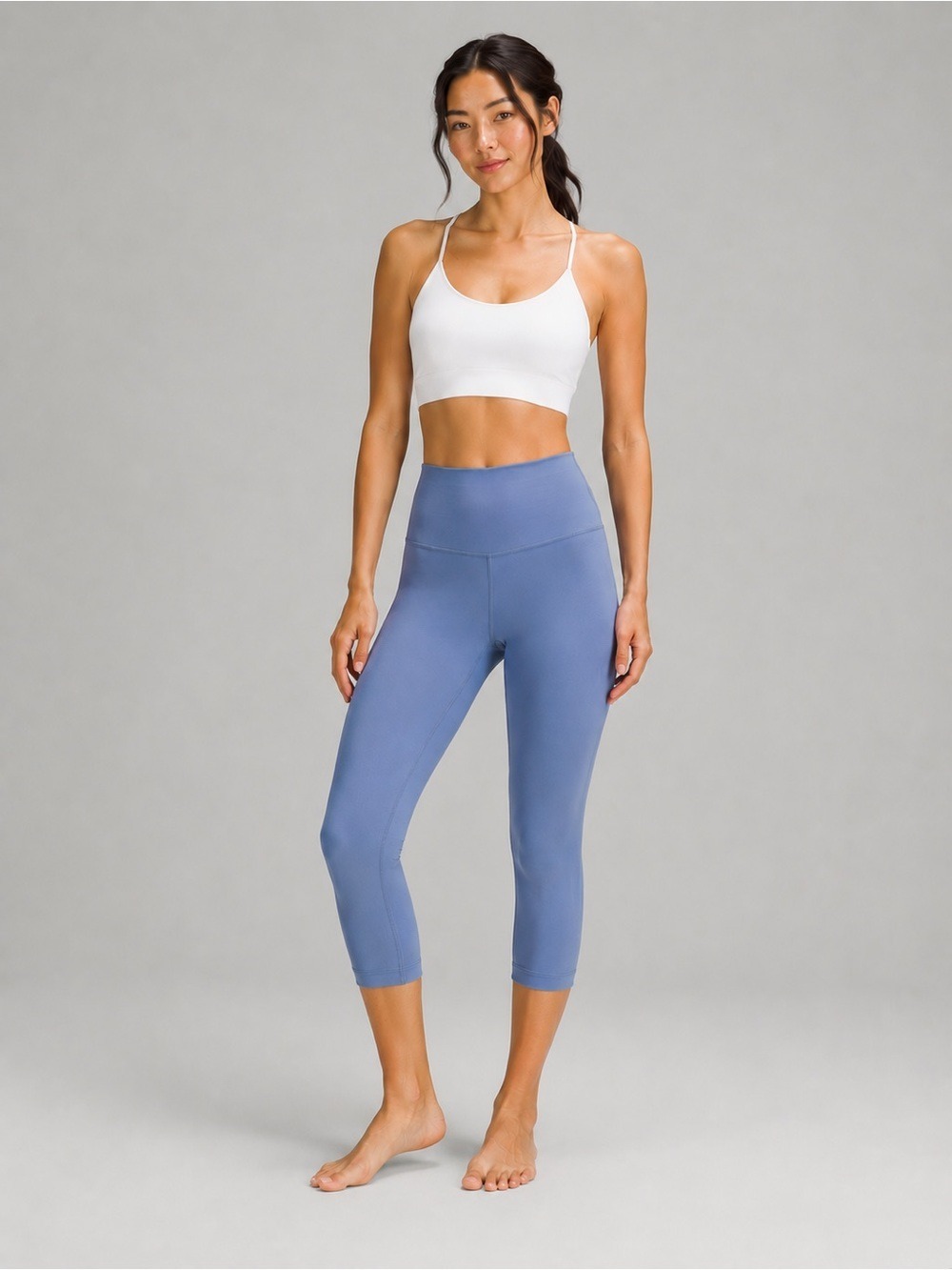 Lululemon Align 20” Crop Leggings Light Blue Size 2 Yoga Athletic